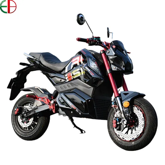 2022 EEC Lithium Battery Super Power Two-Wheel Top Speed Electric Scooter Motorcycle of 85 Km/H